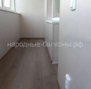 Внутренняя отделка балкона в Казани
