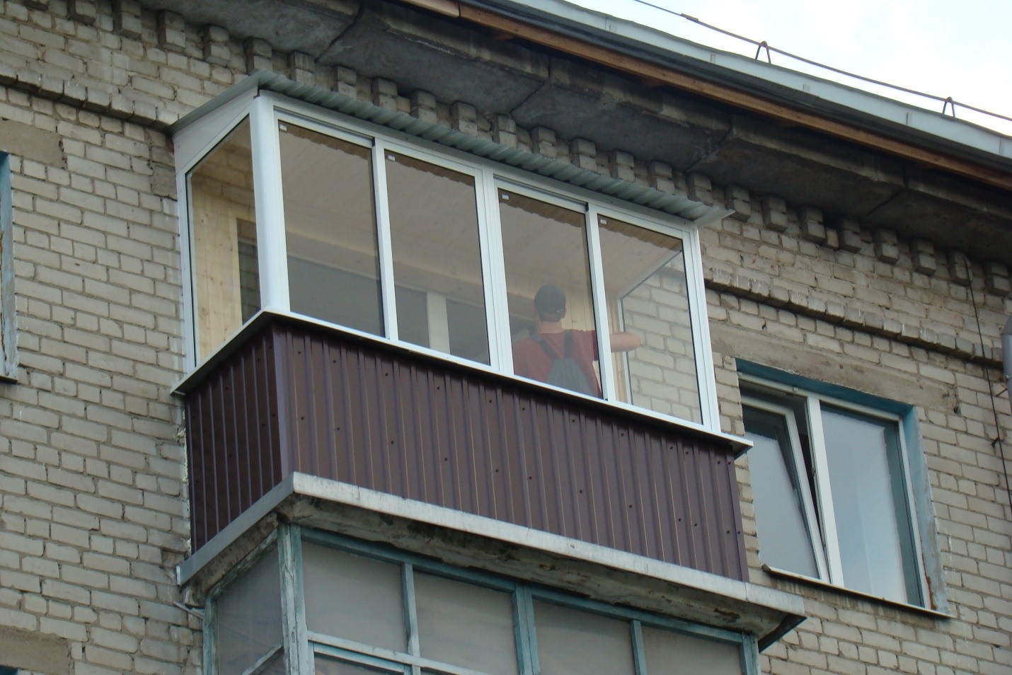 балкон в хрущевке