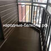 Внутренняя отделка балкона в Казани